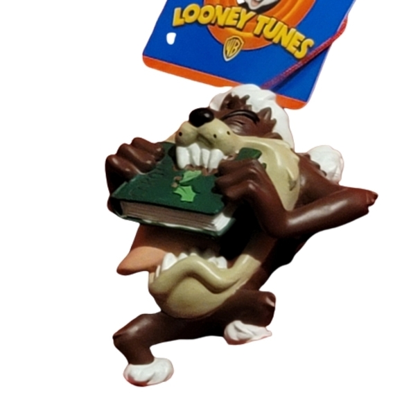 TASMANIAN DEVIL ornament Vintage WARNER BROS LOONEY TUNES 1998 ornament 12178-1 - Picture 1 of 10